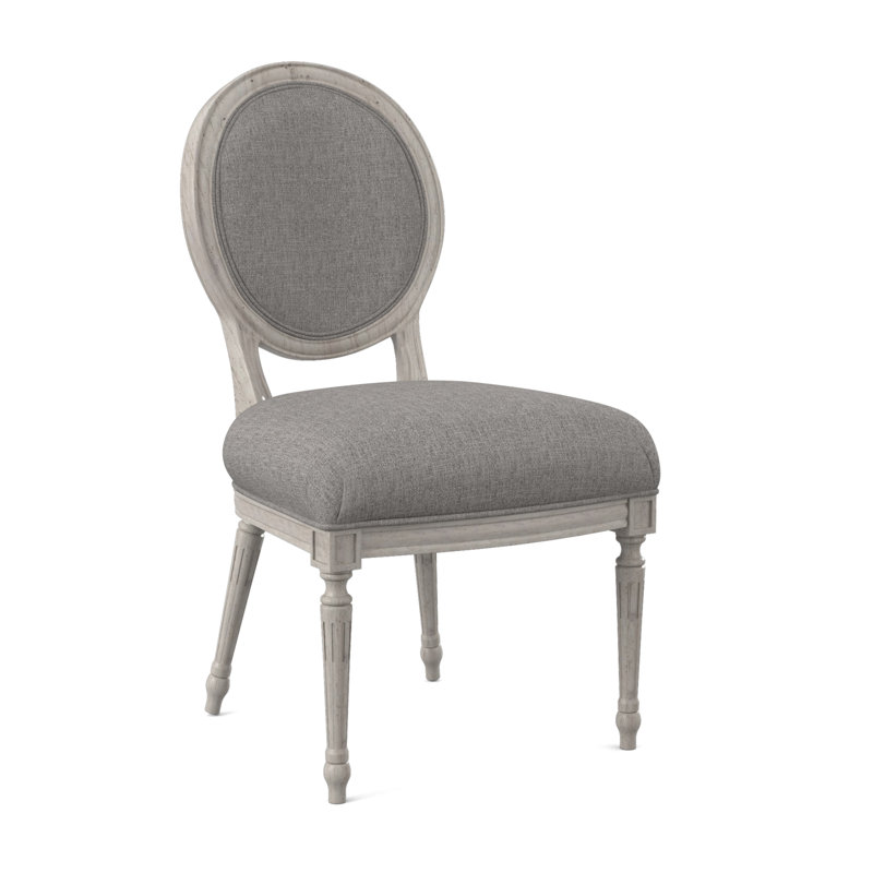 Chaise d'appoint Dauphin, Bisque, Ciel Kinsley