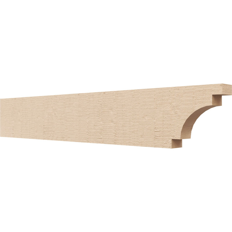 Bois de méditerranée TimberThane Ra partier, brun clair apprêté, H 5 po x l 39 po x P 9 po