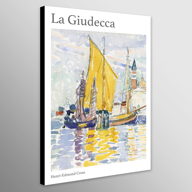 La Giudecca by Henri Edmond-Cross - Wrapped Canvas Art Prints, 82 cm H x 61 cm W
