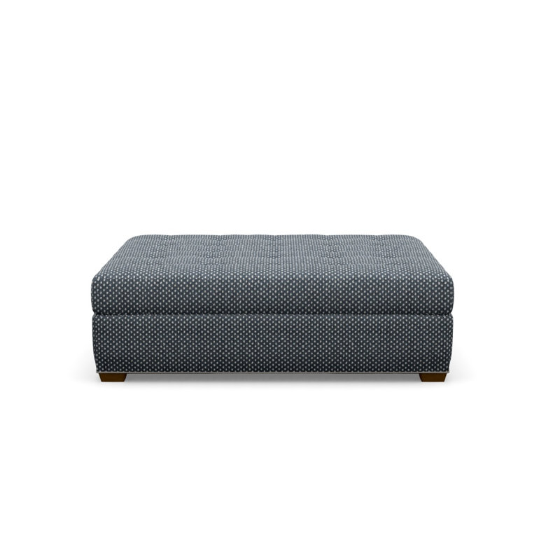 Baxter Square Ottoman, Big Sur, Macrame 090636