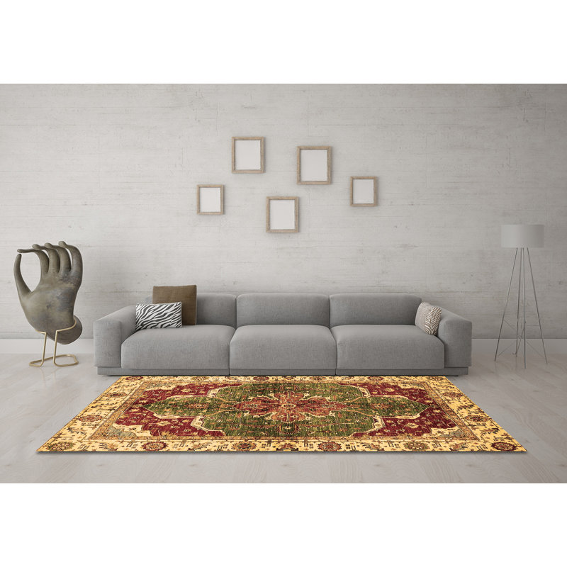 Oriental Indoor Rug, Square 6'