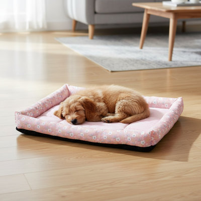 29.53X23.62In Summer Ice Pet Bed Mat For Cats And Dogs, Cooling Pet Nest Pad Breathable Cool Mat For Indoor Outdoor Pets