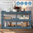 Console Table With 3-Tier Open Storage Spaces And Roman Column Effect Support Legs,Narrow Sofa Entry Table For Living Room, Entryway And Hallway-1304925649
