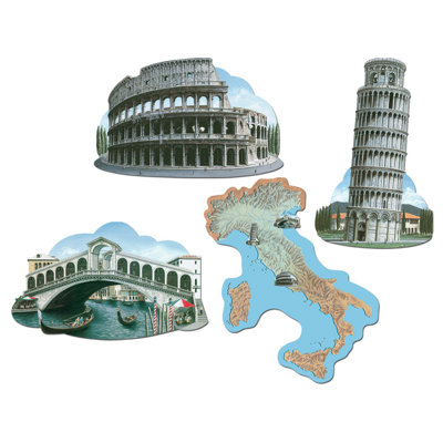 Découpes italiennes - 16 "- 17¼" - paquet de 12