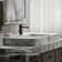 Parallel Single Hole Bathroom Faucet with Drain Assembly