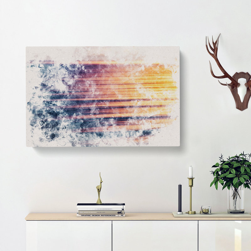 Calming Ocean - Wrapped Canvas Print, 35cm H x 50cm W x 3cm D