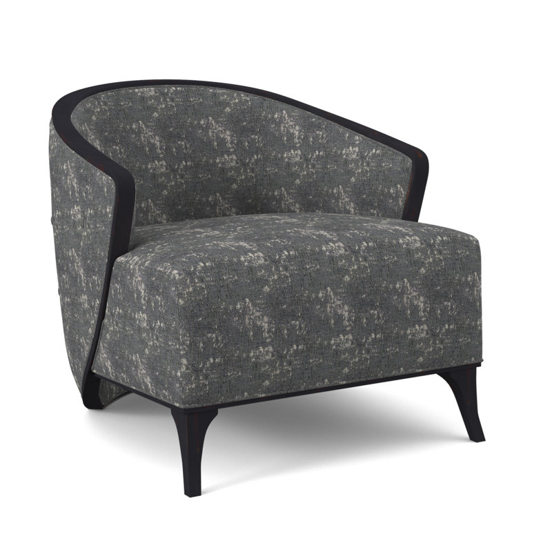 Penegrine Lounge Chair, Vintage Ebony, Kinsley Sky
