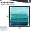 Cadre flottant dégradé turquoise, design par Allie Corbin-453772210-453772209