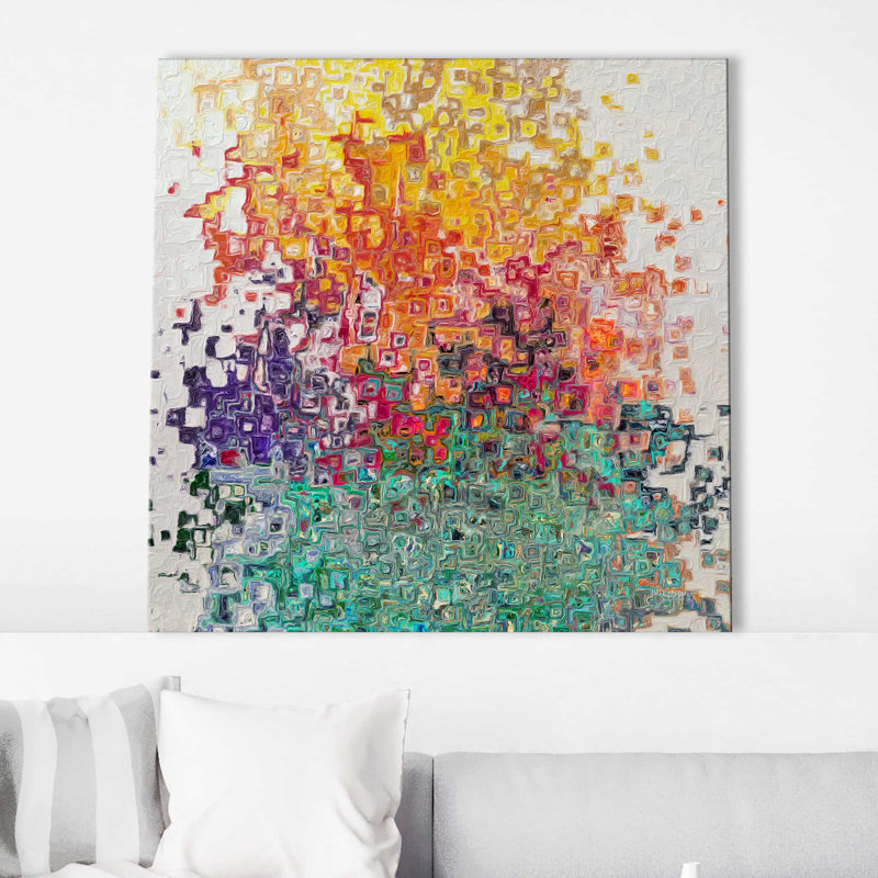 Acts 02:38 recevoir le cadeau par Mark Lawrence - peinture, Toile tendue, H 36 po x l 36 po x P 1,5 po