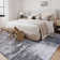 Tapis moderne antidérapant et lavable Fillender