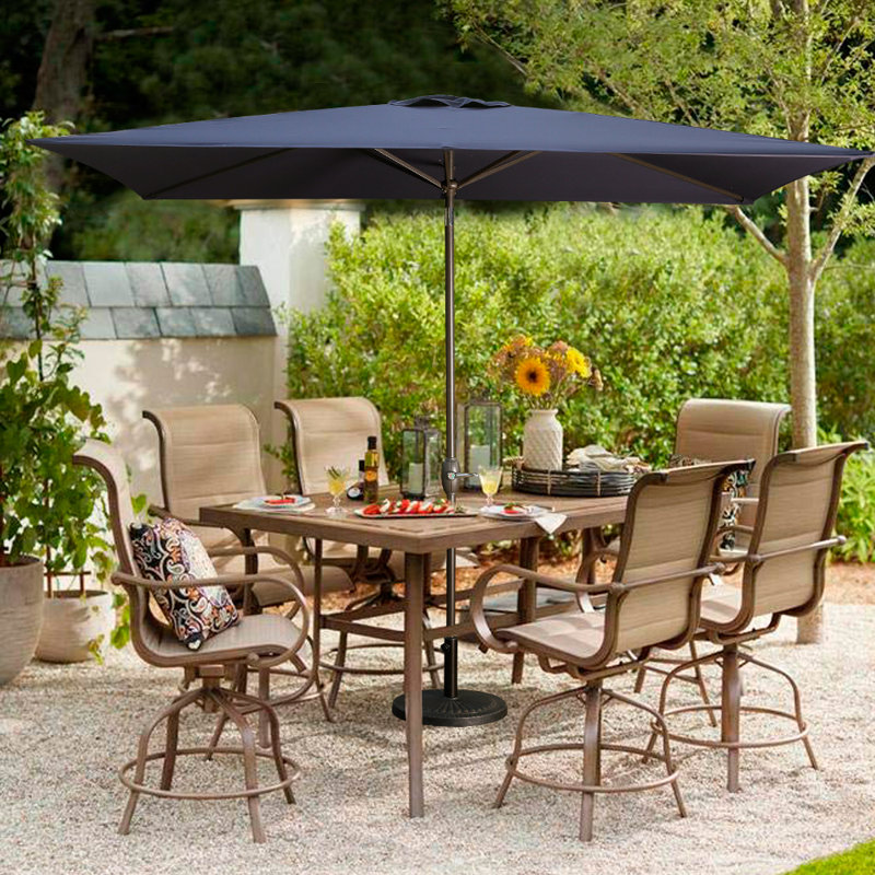 Parasol de marché Birdwell, Bleu marine