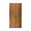 Table à manger rectangulaire en bois et métal Zion