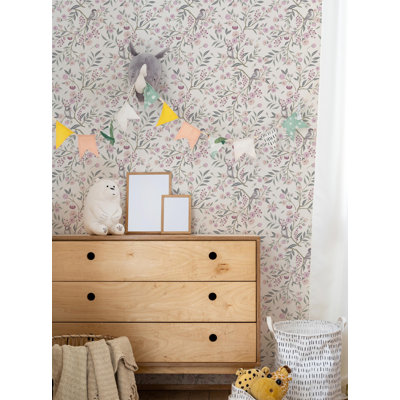 Papier peint adhésif Blossom Birds