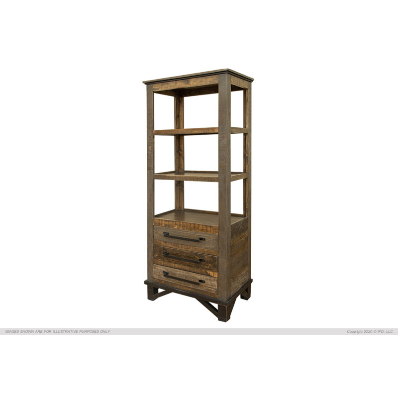 Loft Brown Entertainment Wall Unit