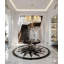 Transitional 20 Light Gold Crystal Chandelier-436464429-436464428