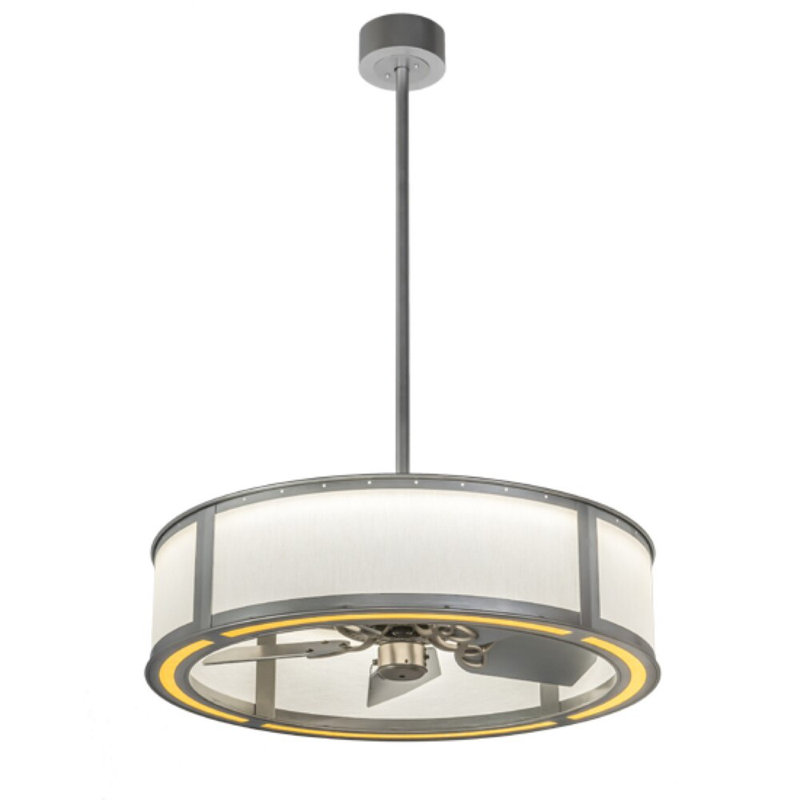 Maplewood LED Downrod Ceiling Fan