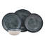 Martyna Porcelain China Dinnerware Set 24 Piece - Service for 6