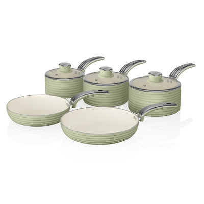 Saaim 5 - Piece Aluminum Cookware Set