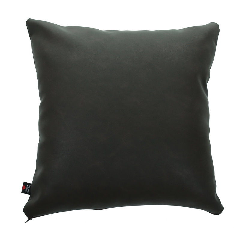 Chaidez Square Cushion, 43cm H x 43cm W x 18cm D, Dark Oak