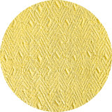 Machine Woven Yellow Rug