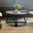 Round Coffee Table With Strong Metal Frame-536205270