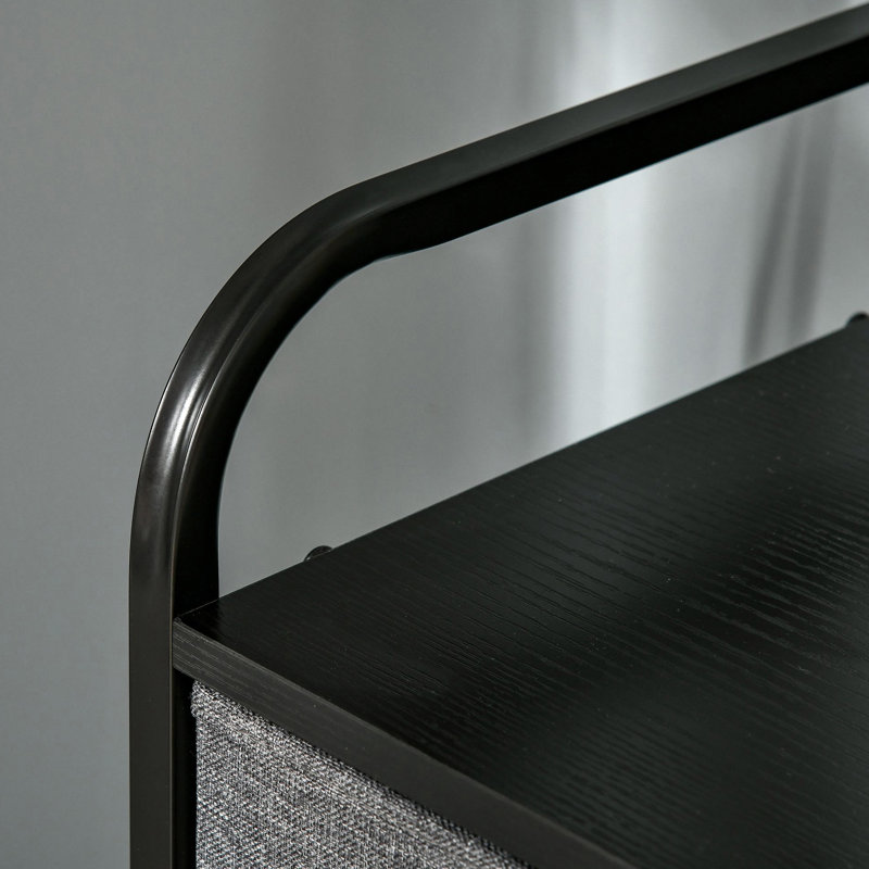 Commode 5 tiroirs gris