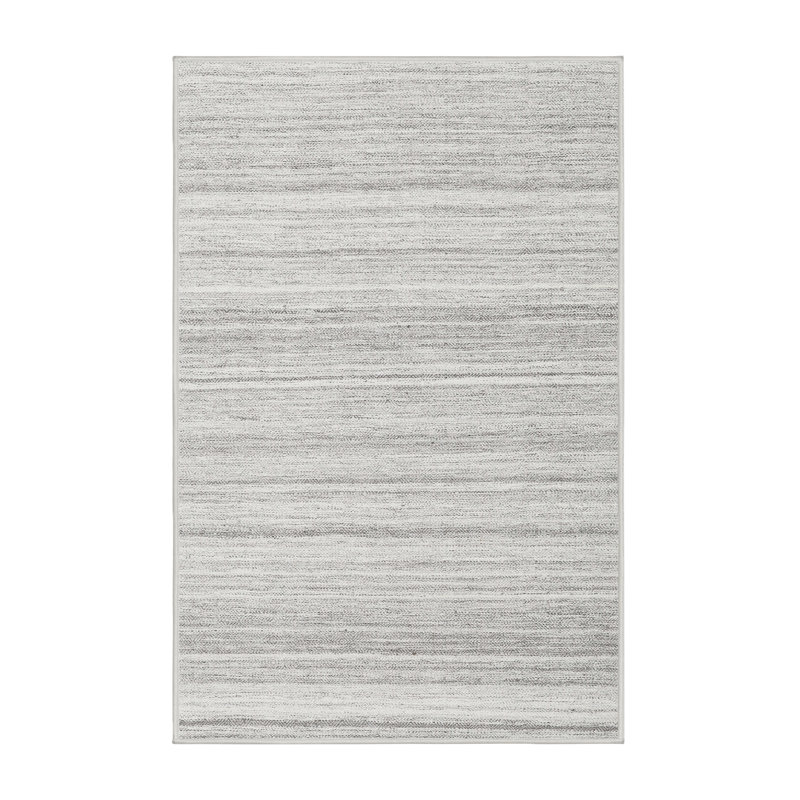 Tapis abstrait gris / noir, Rectangle 8 pi x 10 pi