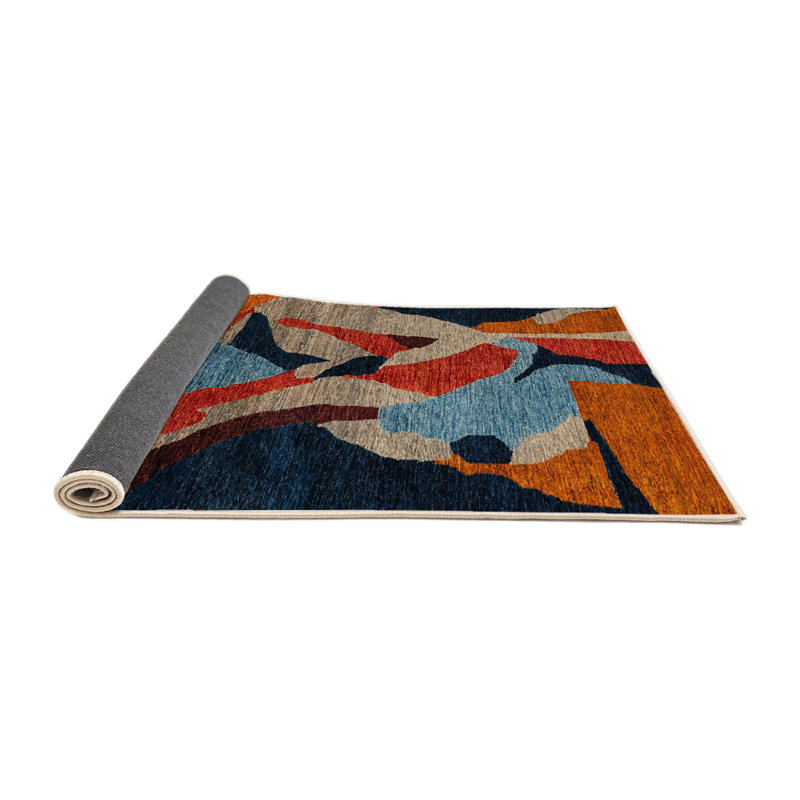 Tapis abstrait moderne 1843, Rond 3 pi