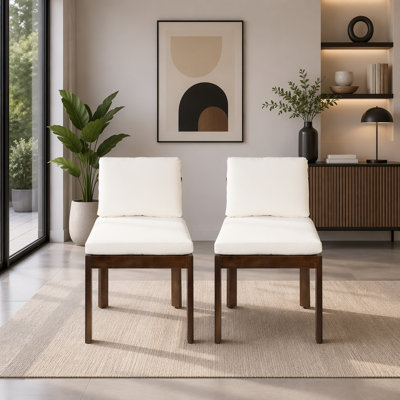 Chaise d'extérieur en bois d'acacia