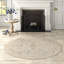 Airlie Oriental Handmade Tufted Wool Area Rug in Slate/Beige-91554445