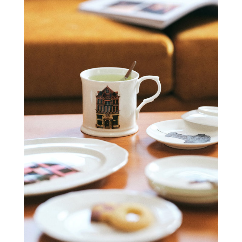 Grande tasse thématique «Thibaud Herem» (Village)