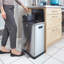Black And Decker Stainless Steel Step On Recycling Bin - 40L