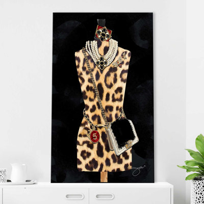 «Leopard Fashion (Vertical)» par Jodi - impression