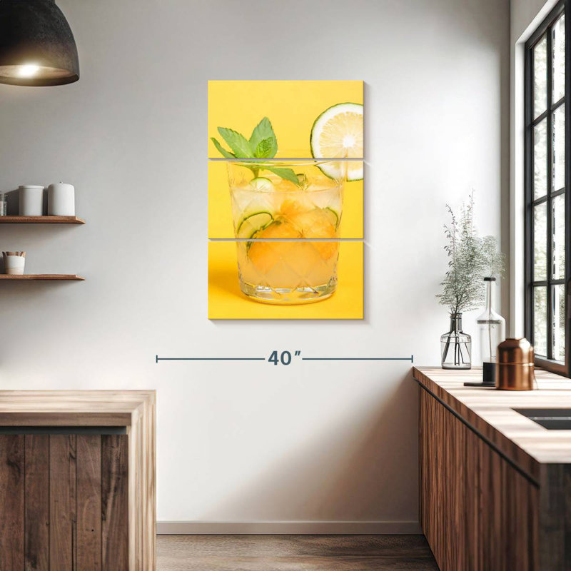 Yarlin rafraîchissant cocktail d'été, H 38 po x l 24 po