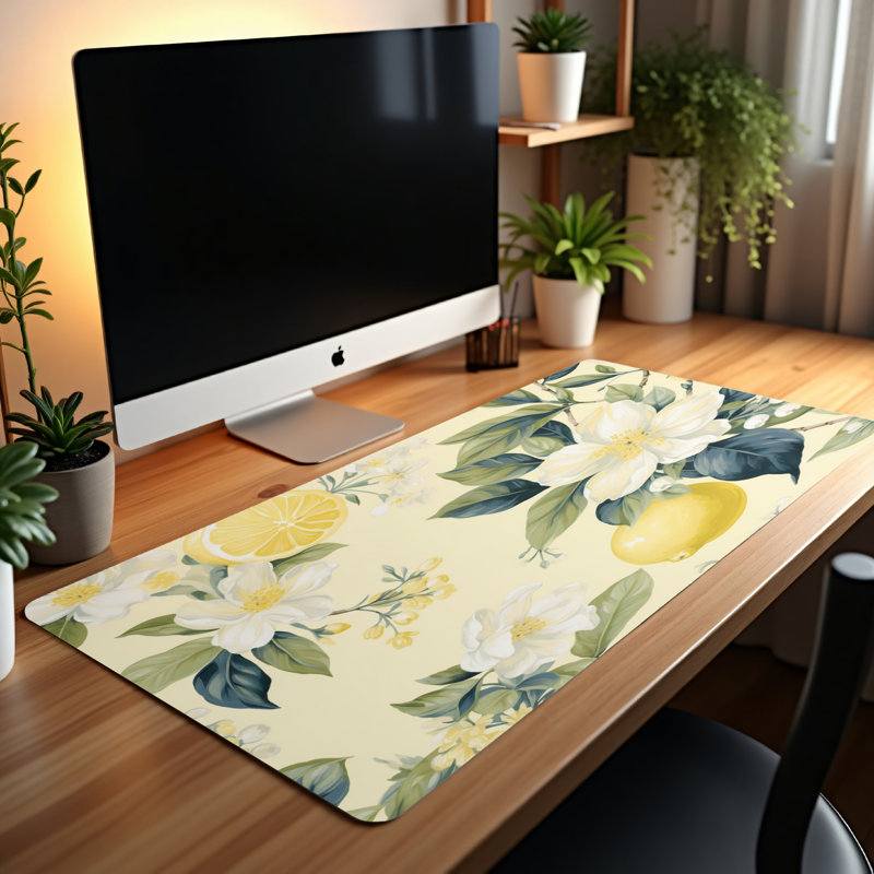 Polyester Desk Pad, 31.5x15.5