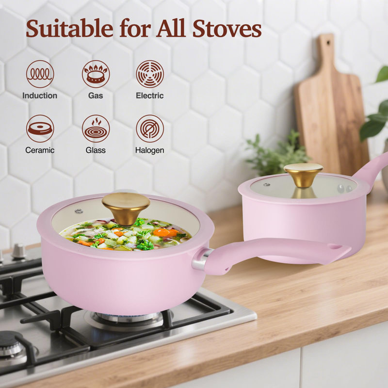 11 - Piece Aluminum Cookware Set