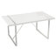 Table de salle à manger rectangulaire Modern Glam-776336822-776336779