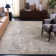 Tapis gris clair / beige Stratton