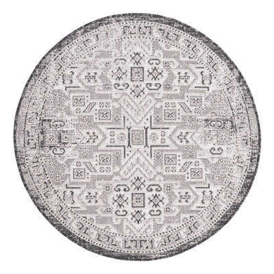 Tapis intérieur / extérieur bleu Alucard Southwestern