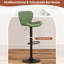 Tabouret de bar réglable avec repose-pieds, tabouret de comptoir pivotant à 360 ° en métal, ensemble de 2-1326686768