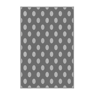 Performance Wool Polka Dots Indoor Rug