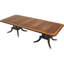 Greek Key Mahogany Wood Dining Table