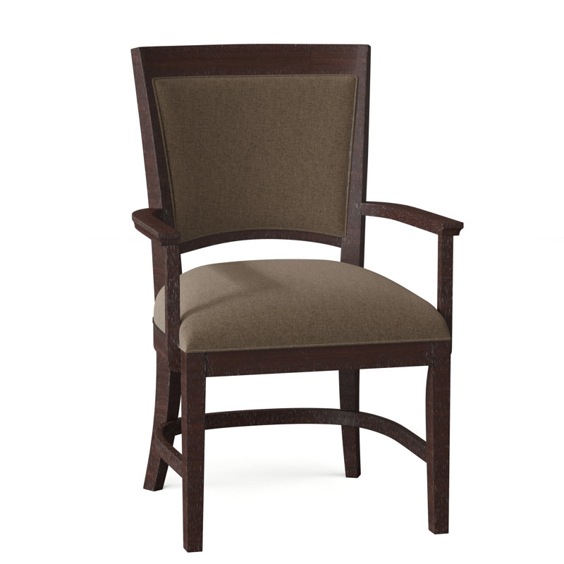 Fauteuil Jefferson, 8789 100% polyester sauge, Espresso