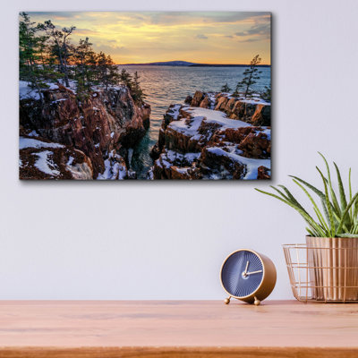  «Winter Sunset At Raven's Nest 2» par Rick Berk, 16 po x 12 po