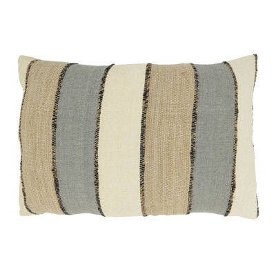 Reine Collection Striped Cotton Pillow Cover