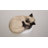 Sleeping Siamese Cat Statue