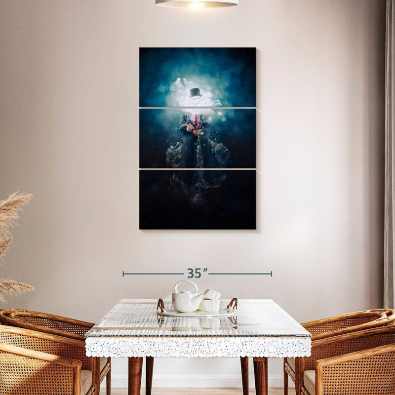Kelan Man's Patience, 45" H x 28" W