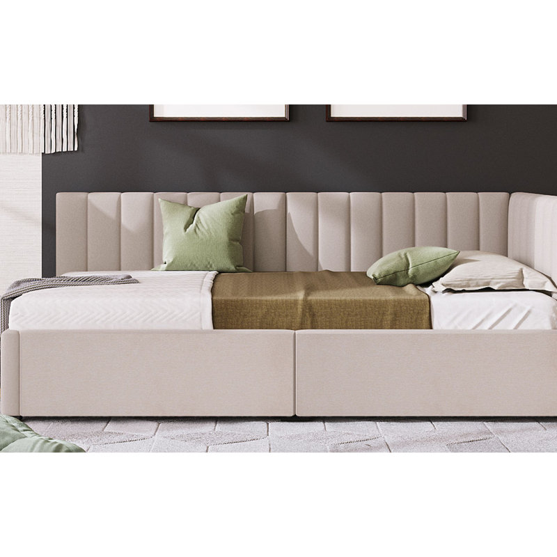 Lit de jour Modern, Beige
