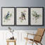 «Spring Song Blue Bird», ensemble de 3 peintures sur toile encadrées-1845700936-1845700939