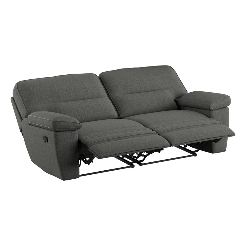 Hashlamoun Upholstered 80'' Reclining Loveseat